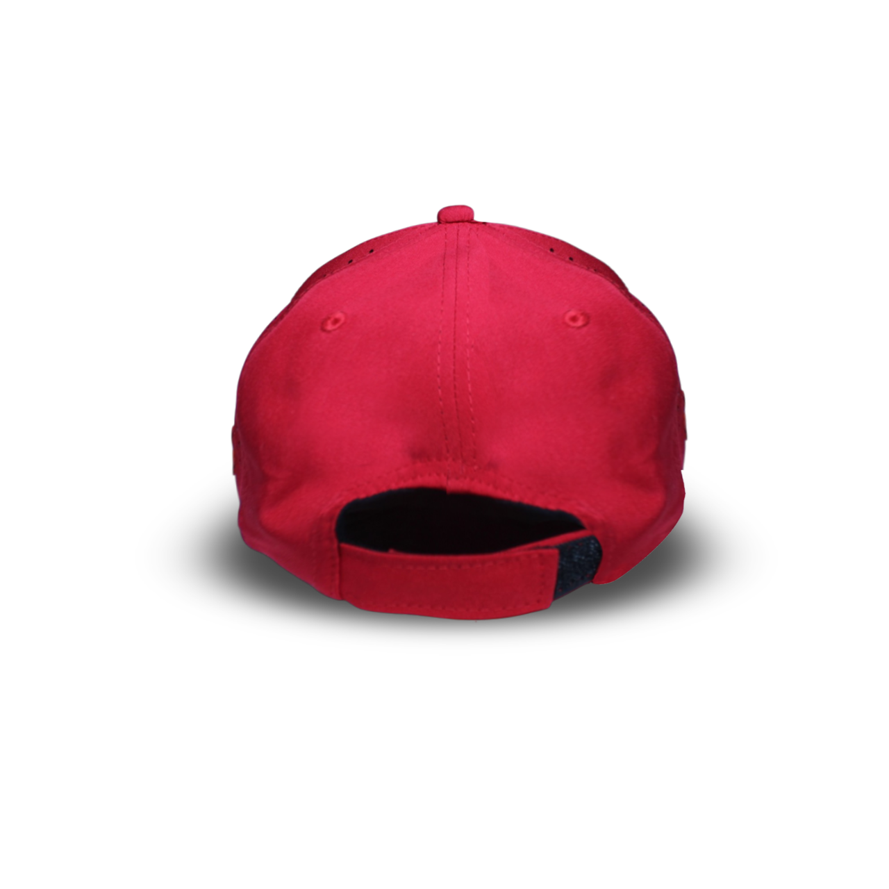 Royal Challengers Bangalore adjustable baseball cap back view with hook and loop closure