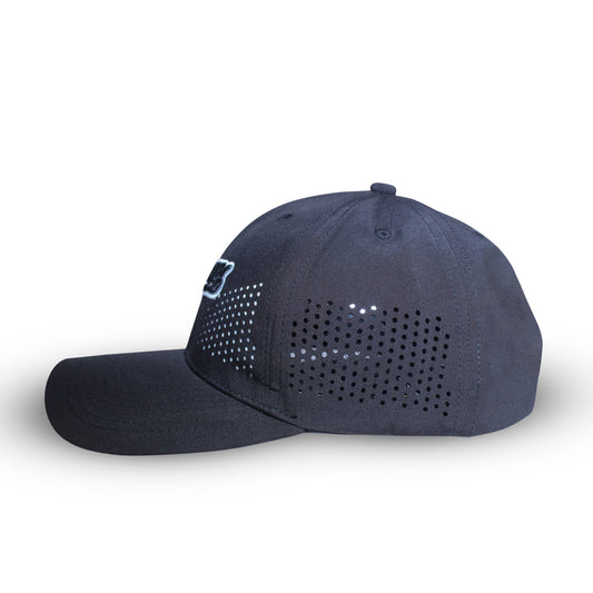 RR Aero 01 lightweight black cap side view