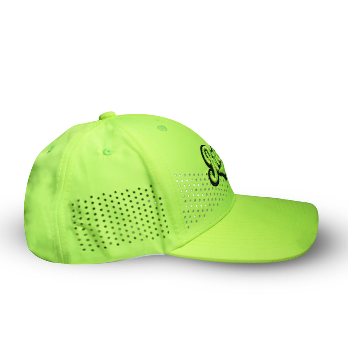 RR Aero 01 lightweight green cap side view