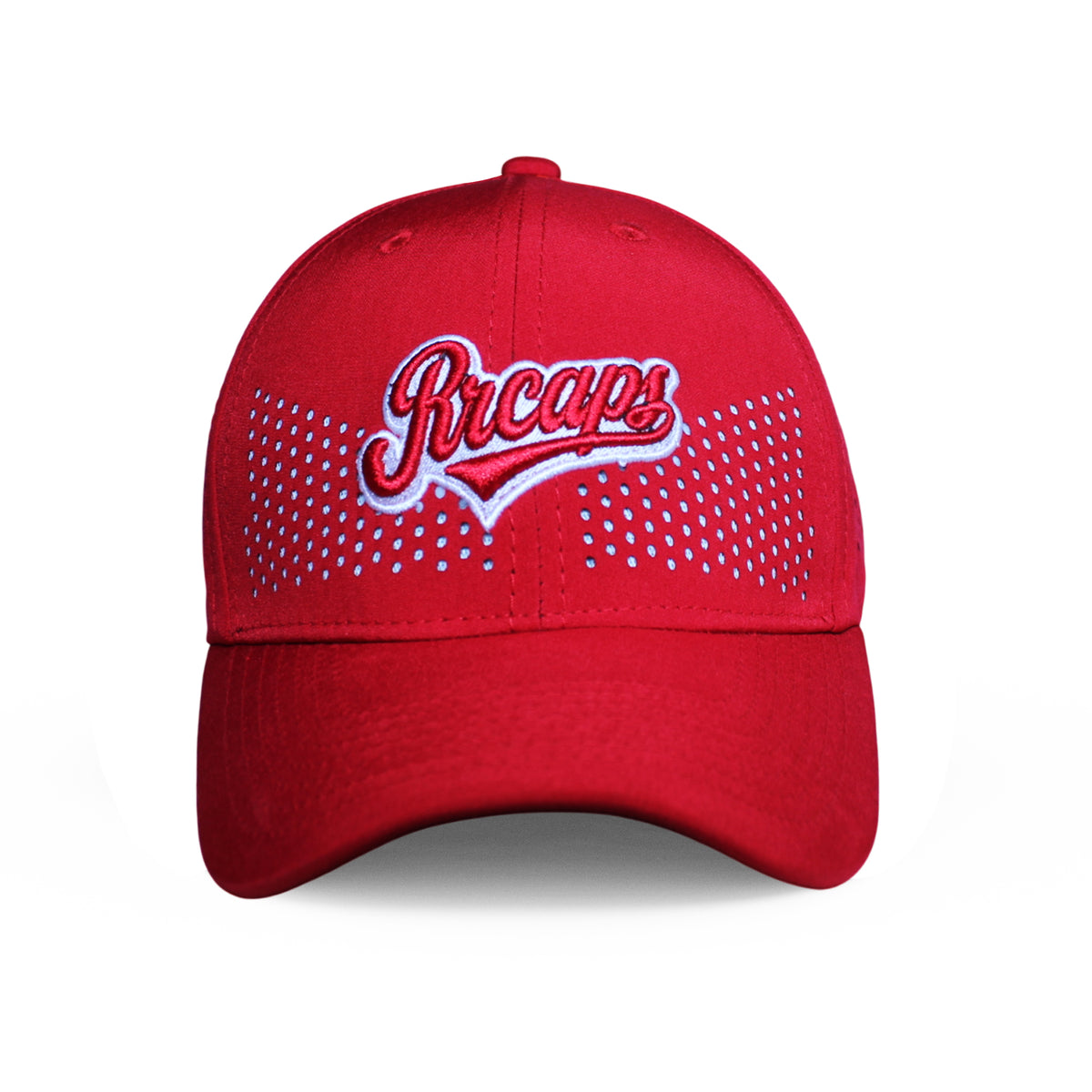 RR Aero 01 lightweight red cap front view