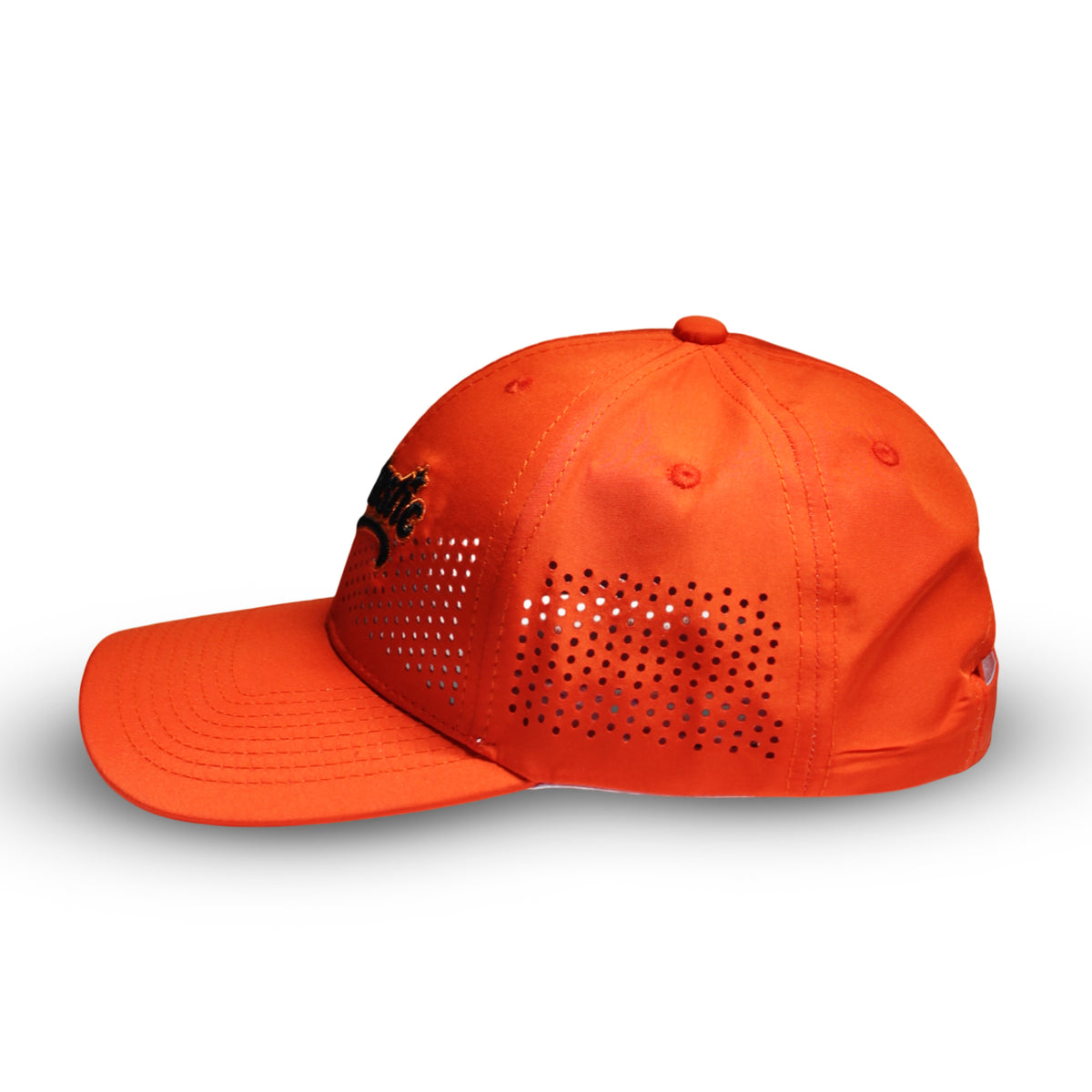 RR Aero 02 orange lightweight cap side view