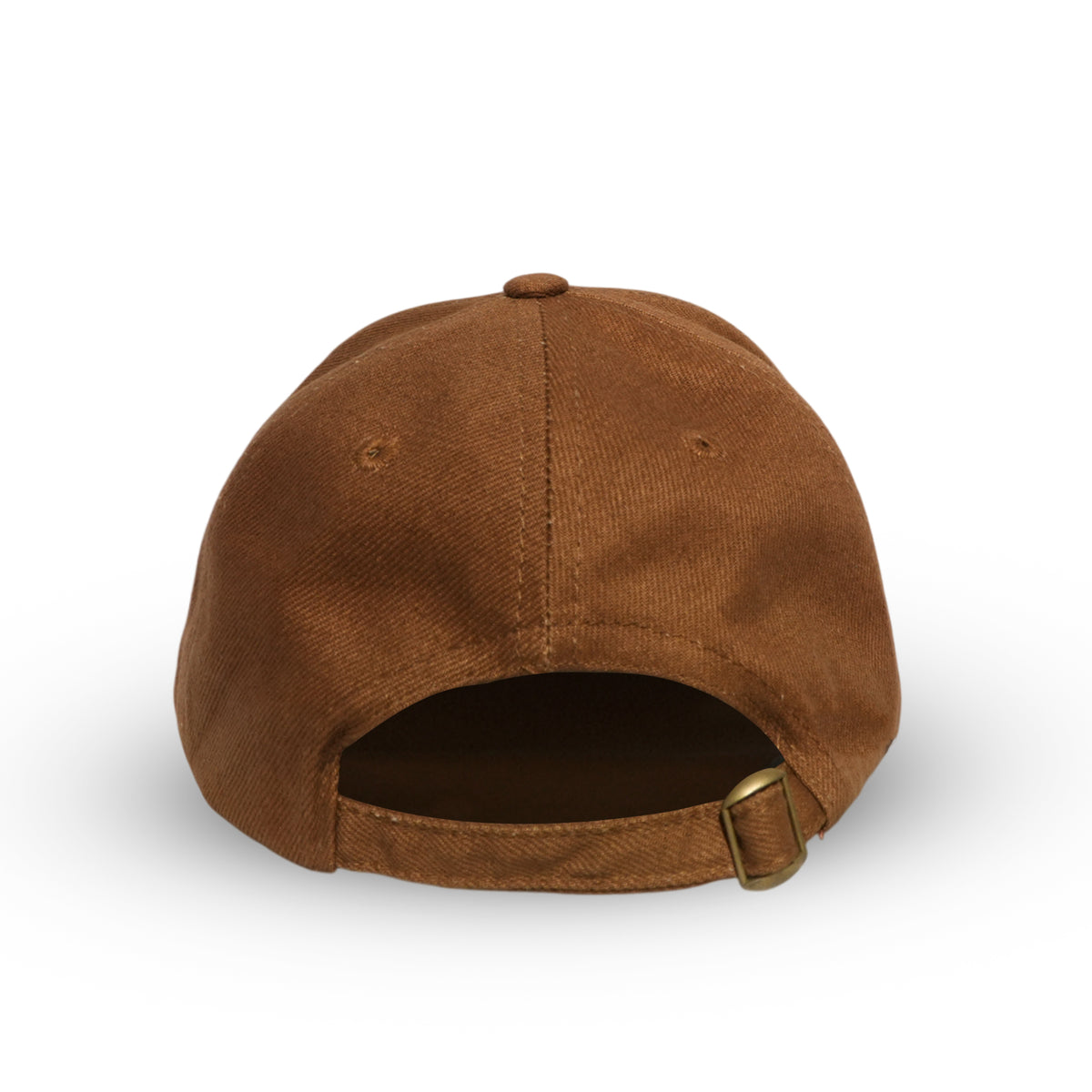 RR Classic 01 brown adjustable baseball cap back view