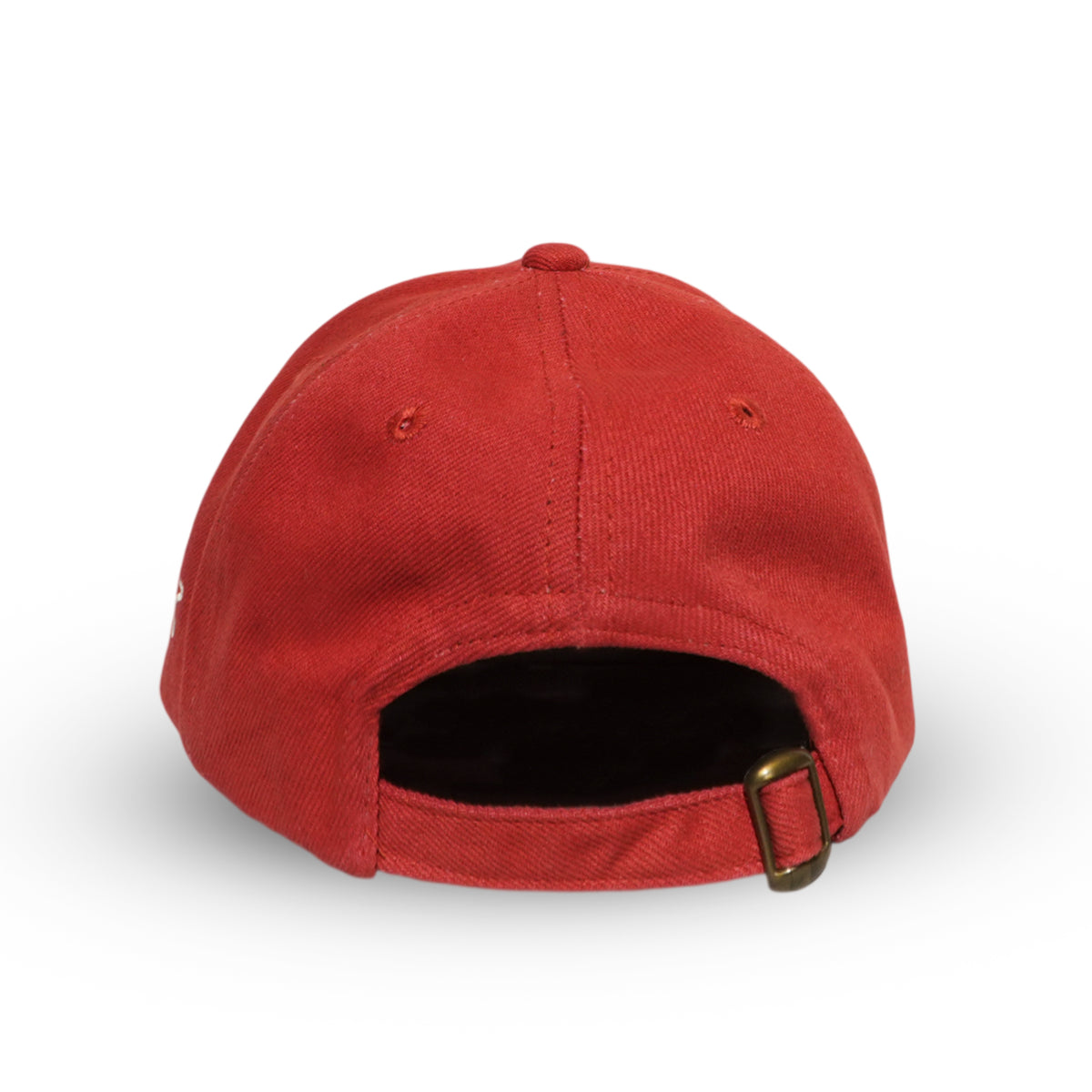 RR Classic 01 red adjustable baseball cap back view