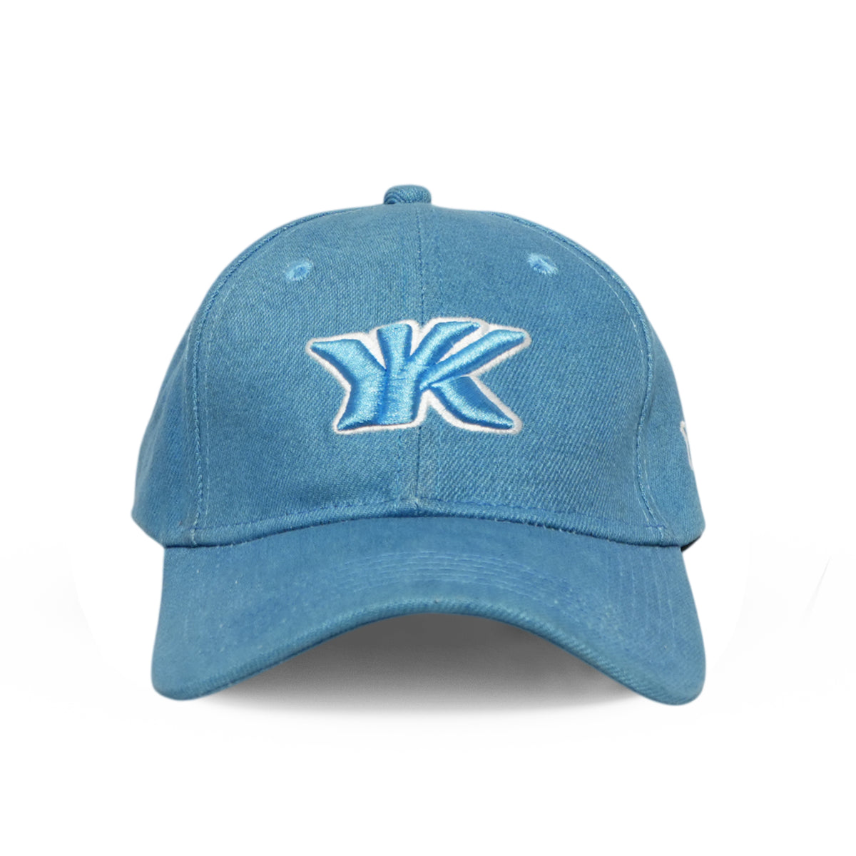 RR Classic 01 royal blue embroidered logo baseball cap front view