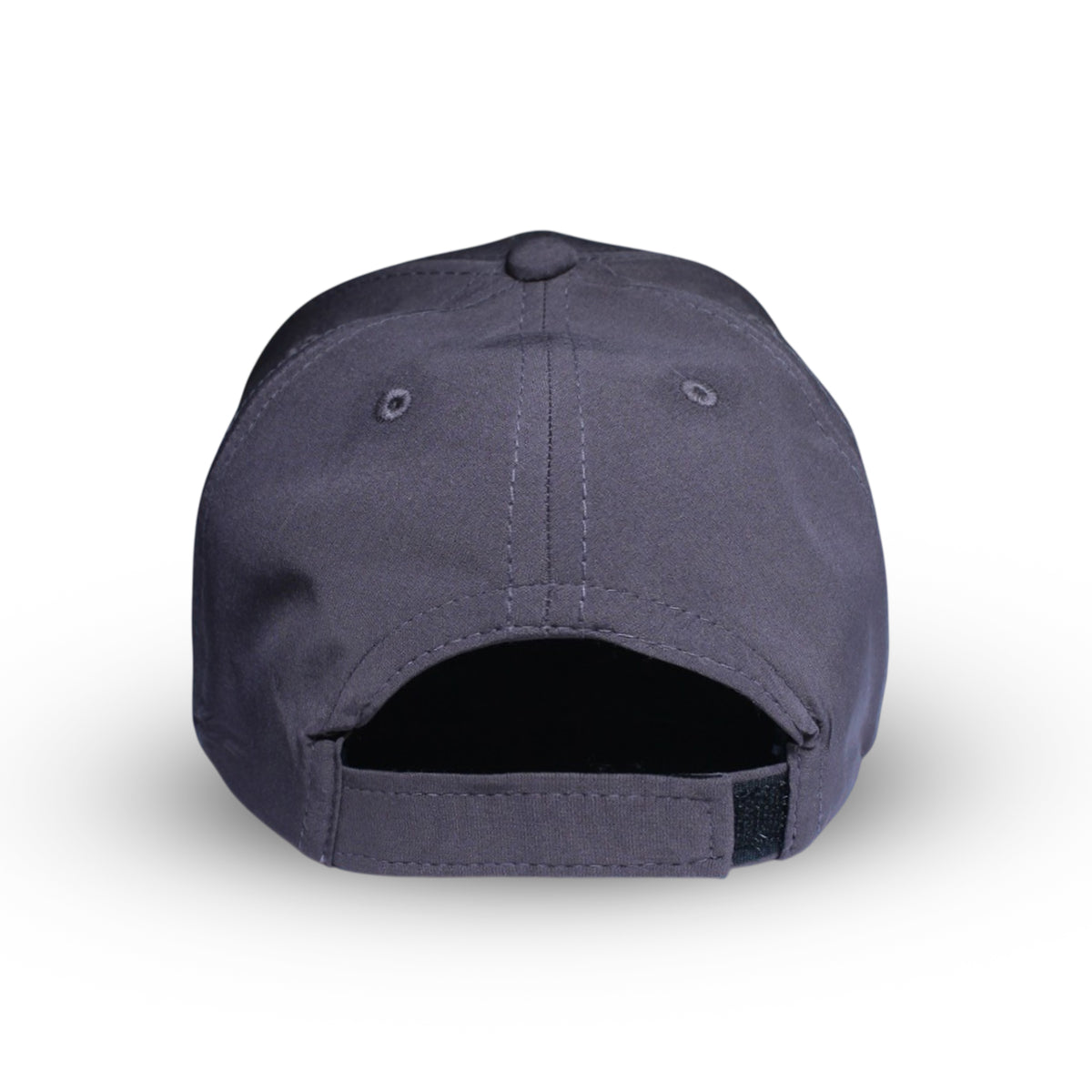 RR Ride With Style chocolate brown adjustable perforated cap back view